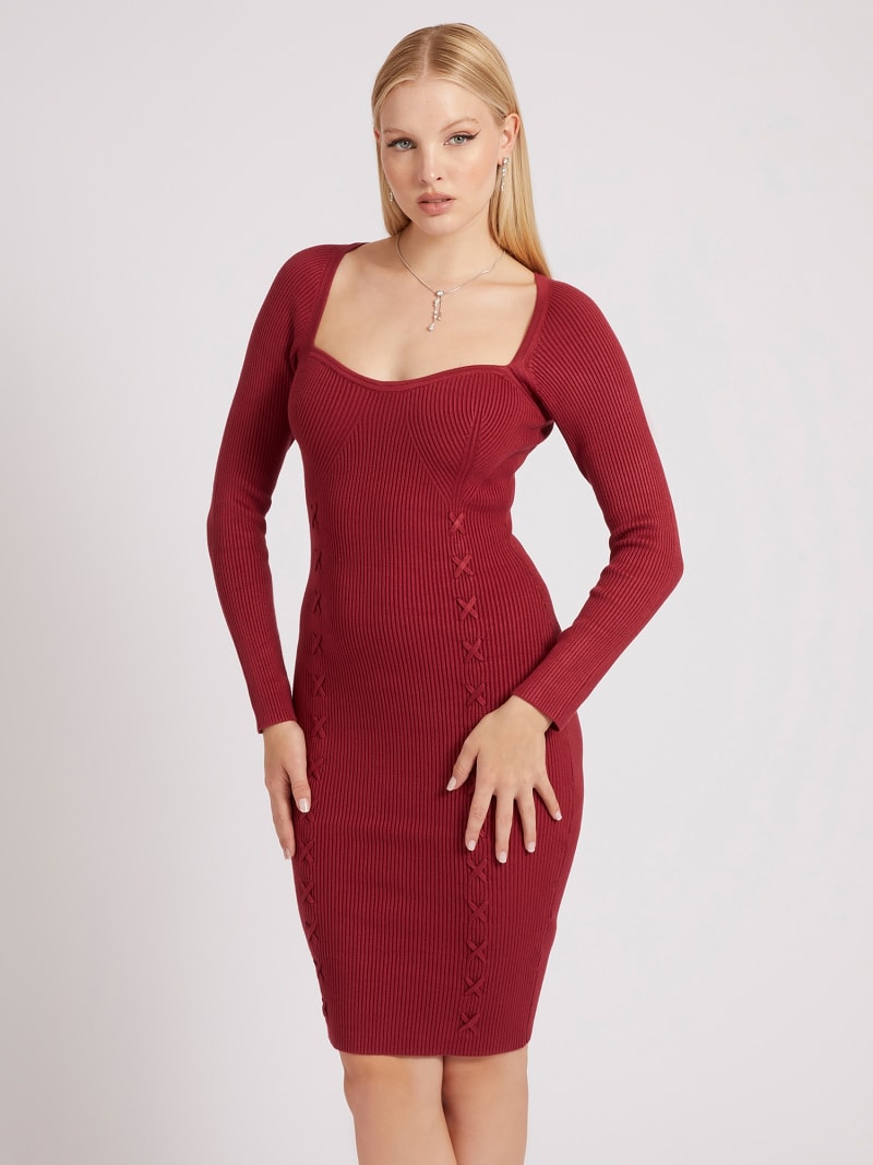 Bodycon-Strickkleid