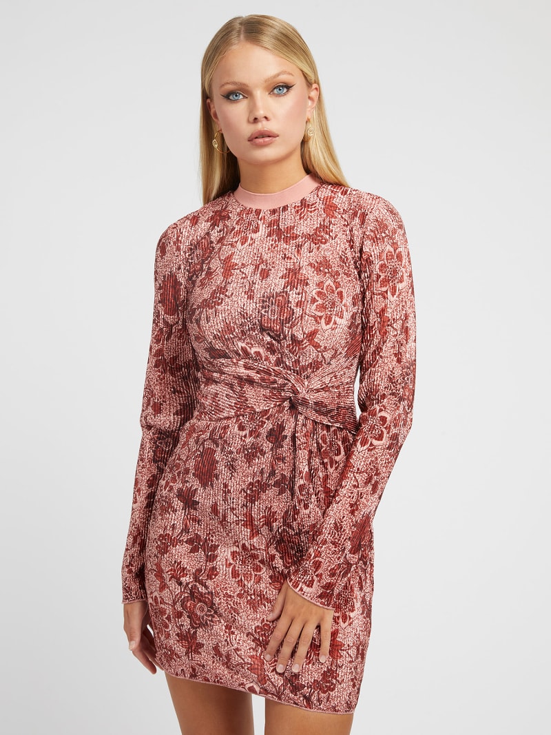 Robe guess imprimé fleurs sales