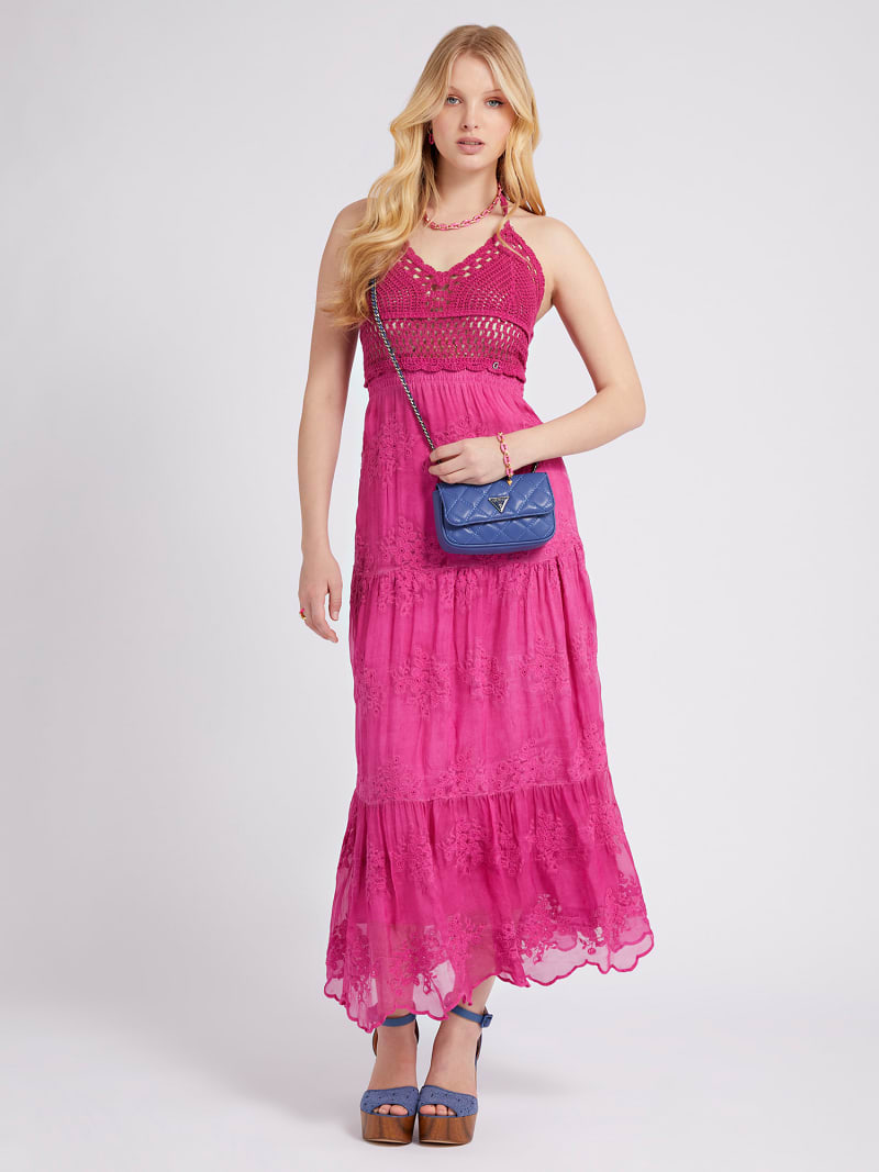 Crochet long dress GUESS® Outlet