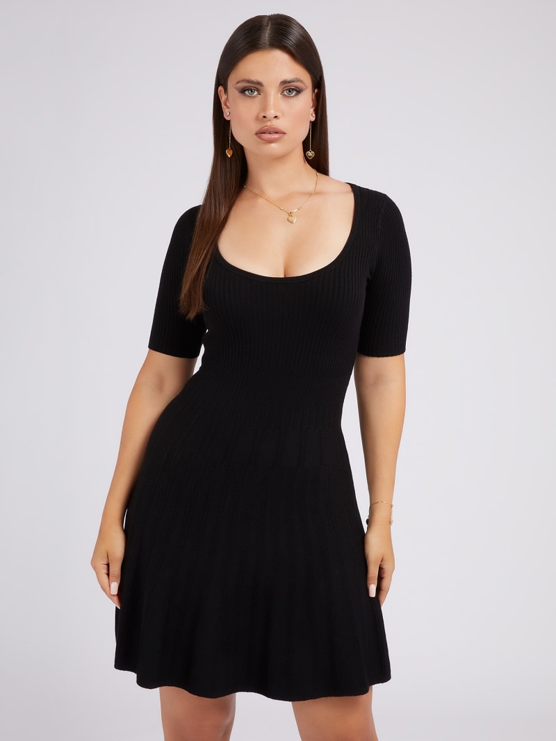 GUESS Robe pull evasee Femme