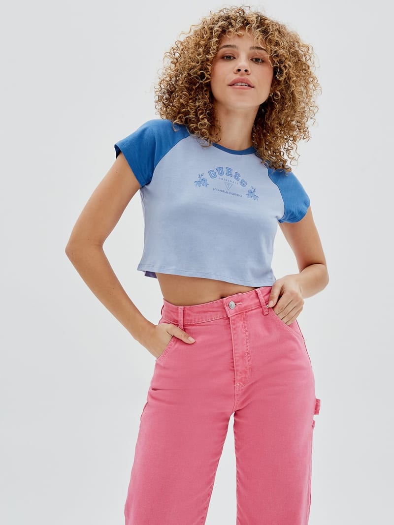 CROPPED T-SHIRT FRONTLOGO