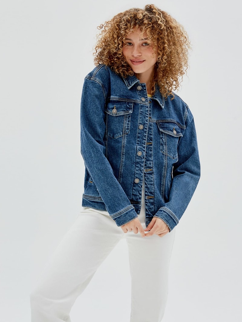 SLIM DENIM JACKET Women GUESS Past Collections