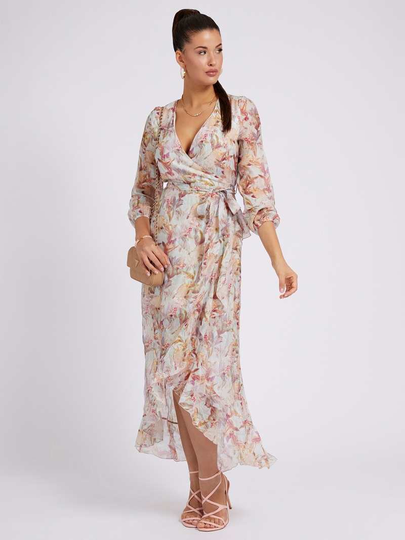 Guess lange jurk deals