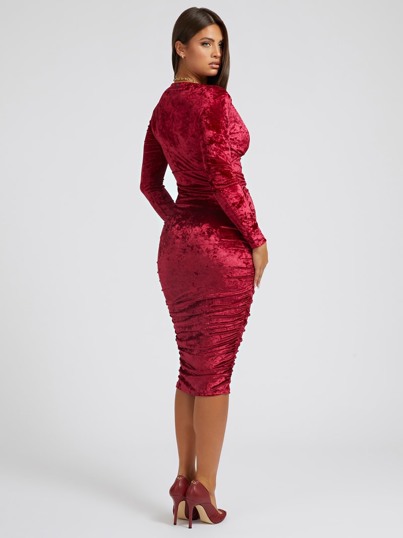 Guess velvet dress new arrivals