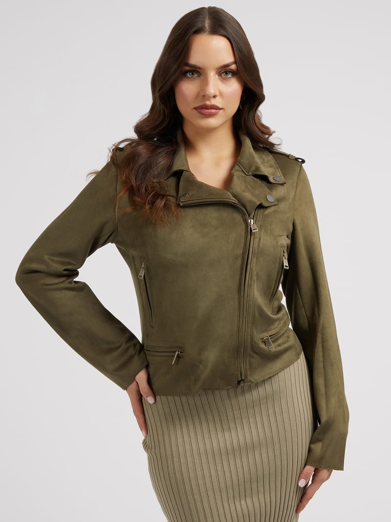 Guess suede jacket womens online