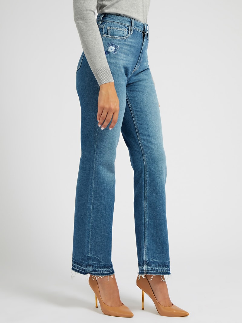 Straight denim pant