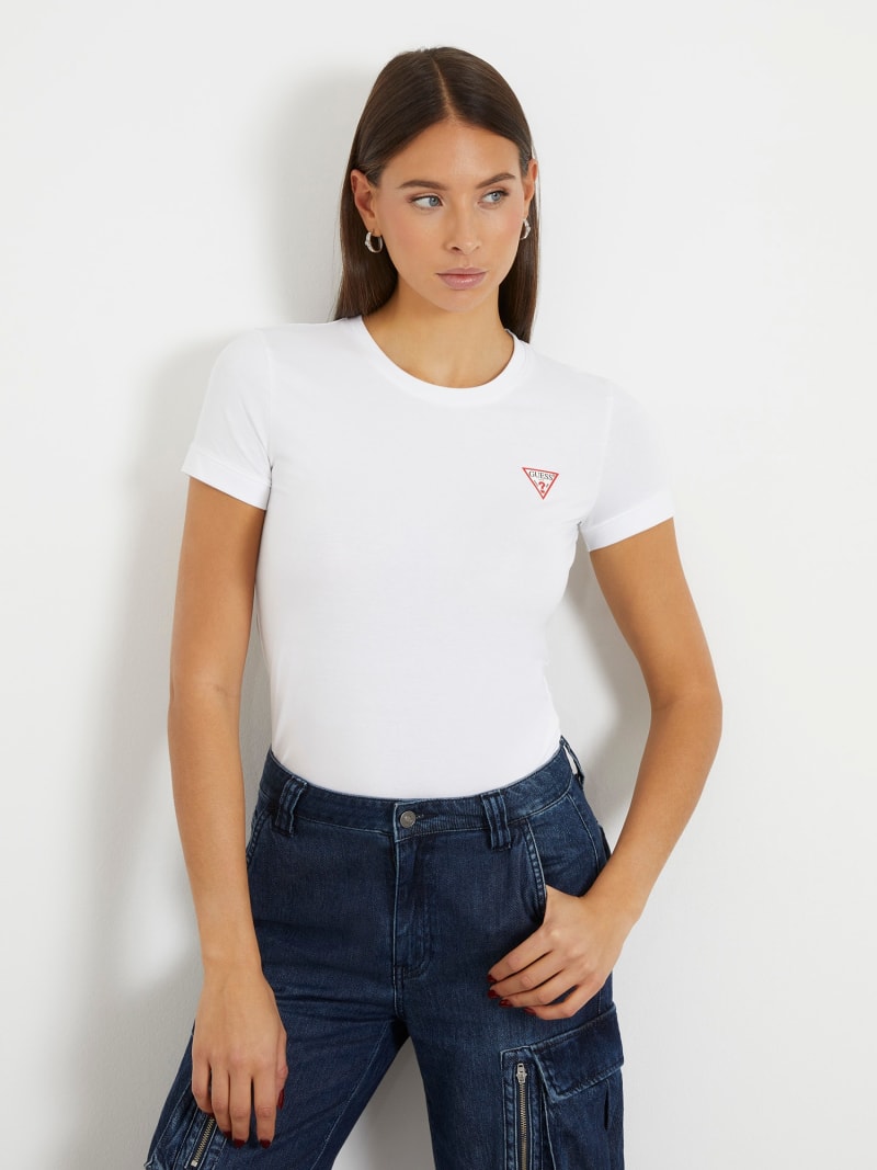 GUESS® Small triangle logo t-shirt
