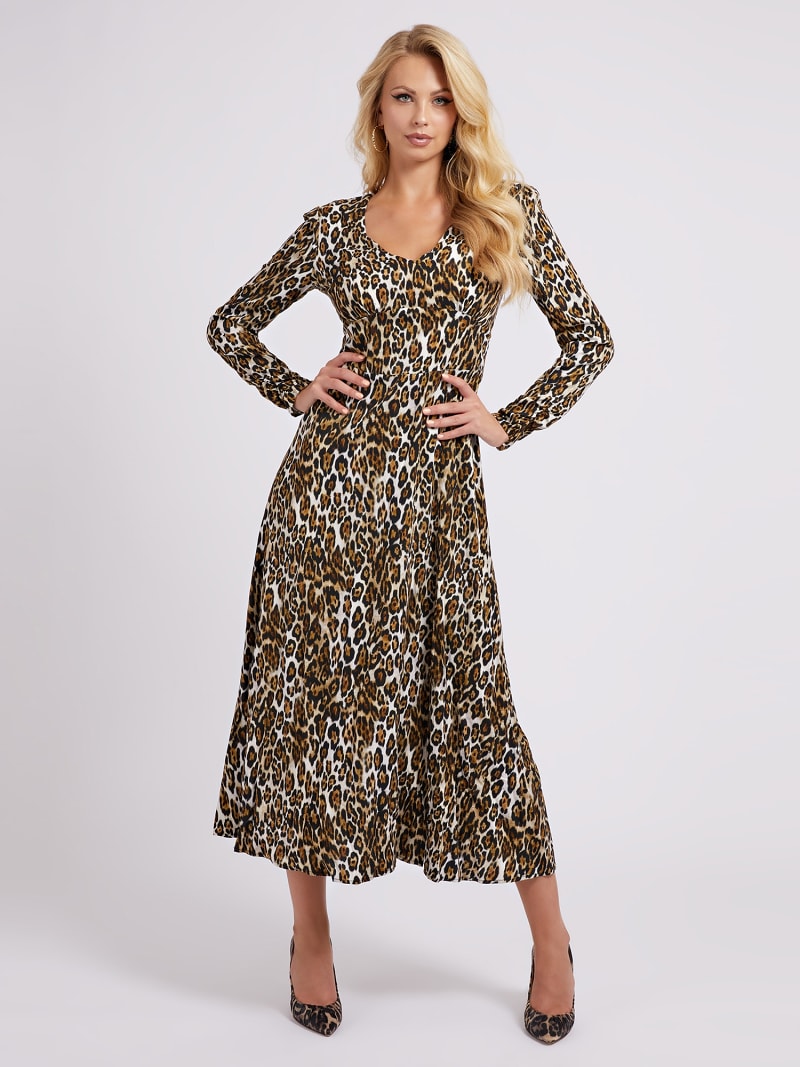 Animalier long dress