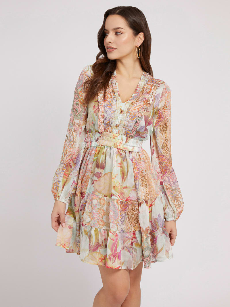 Floral print dress