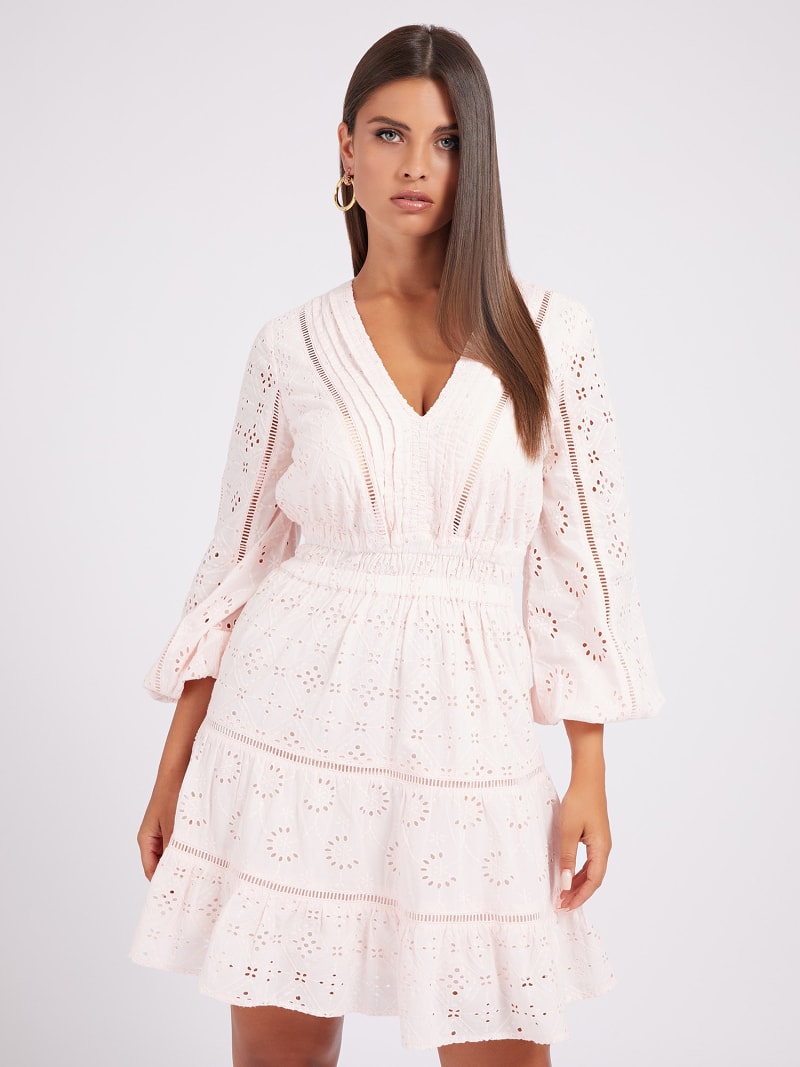 Robe guess dentelle blanche discount