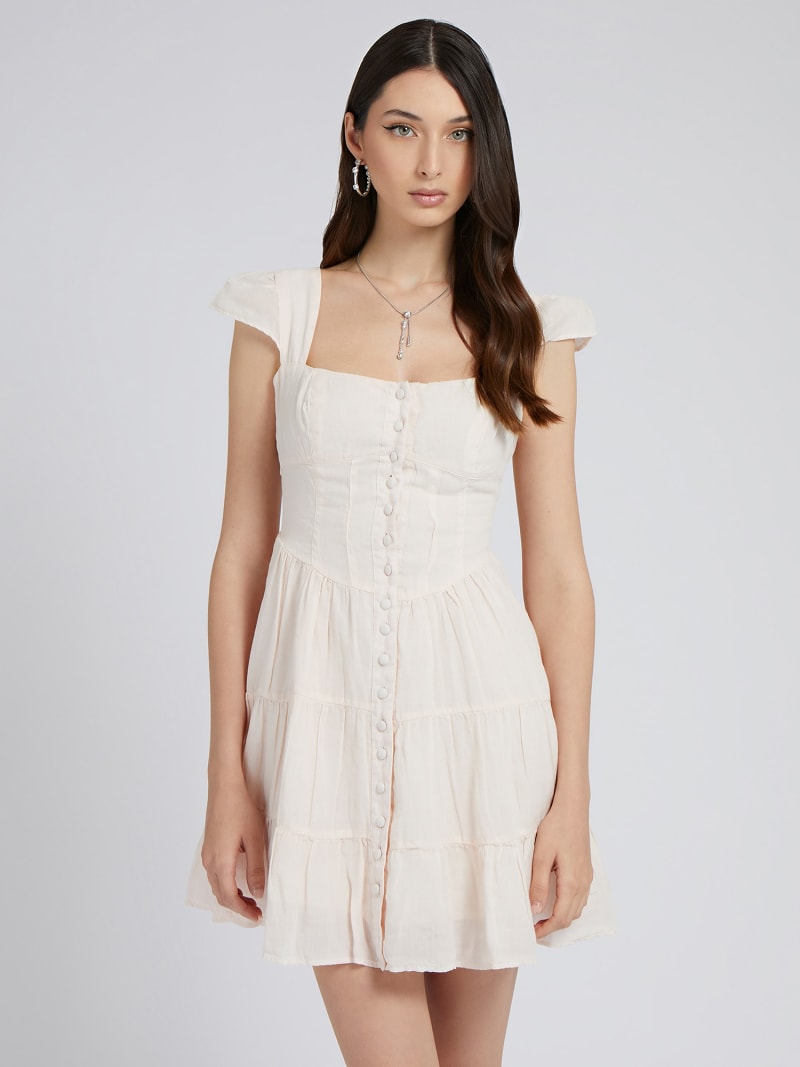 Guess fit and flare dress clearance