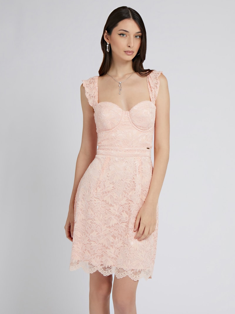 Guess abito pizzo on sale