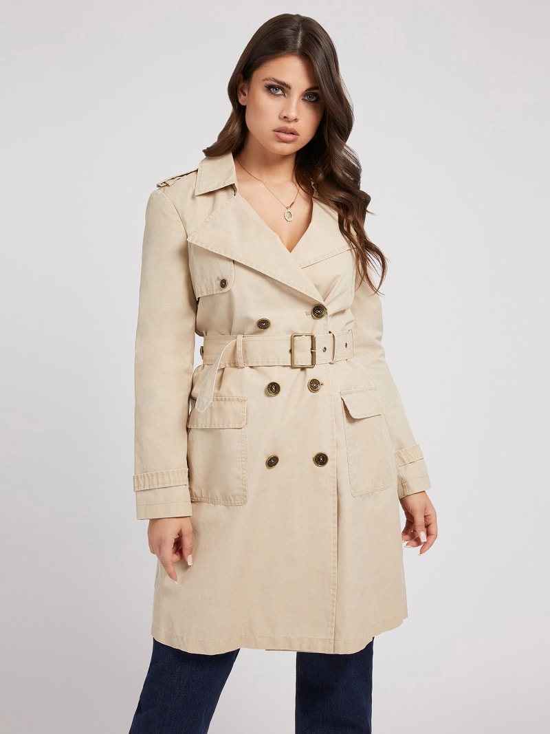 Belted trench Women | GUESS® Official Website