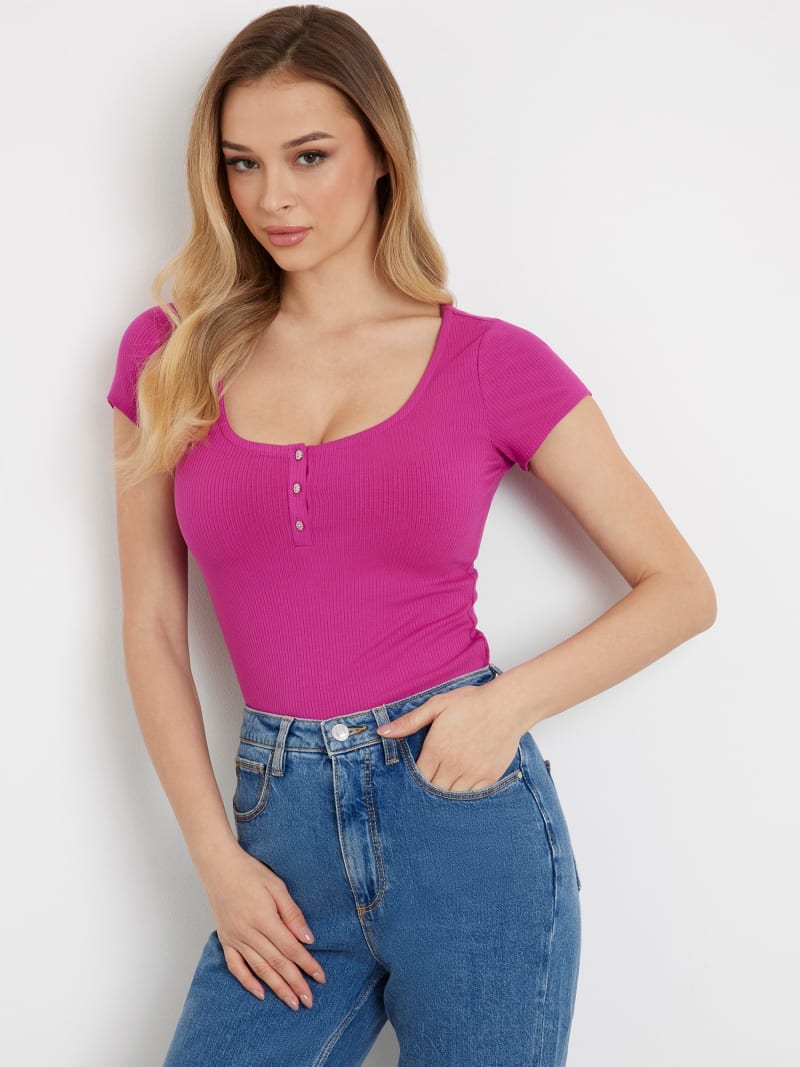 Jewel buttons top
