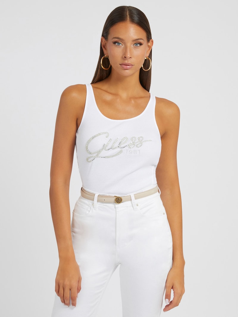 Guess logo tank top
