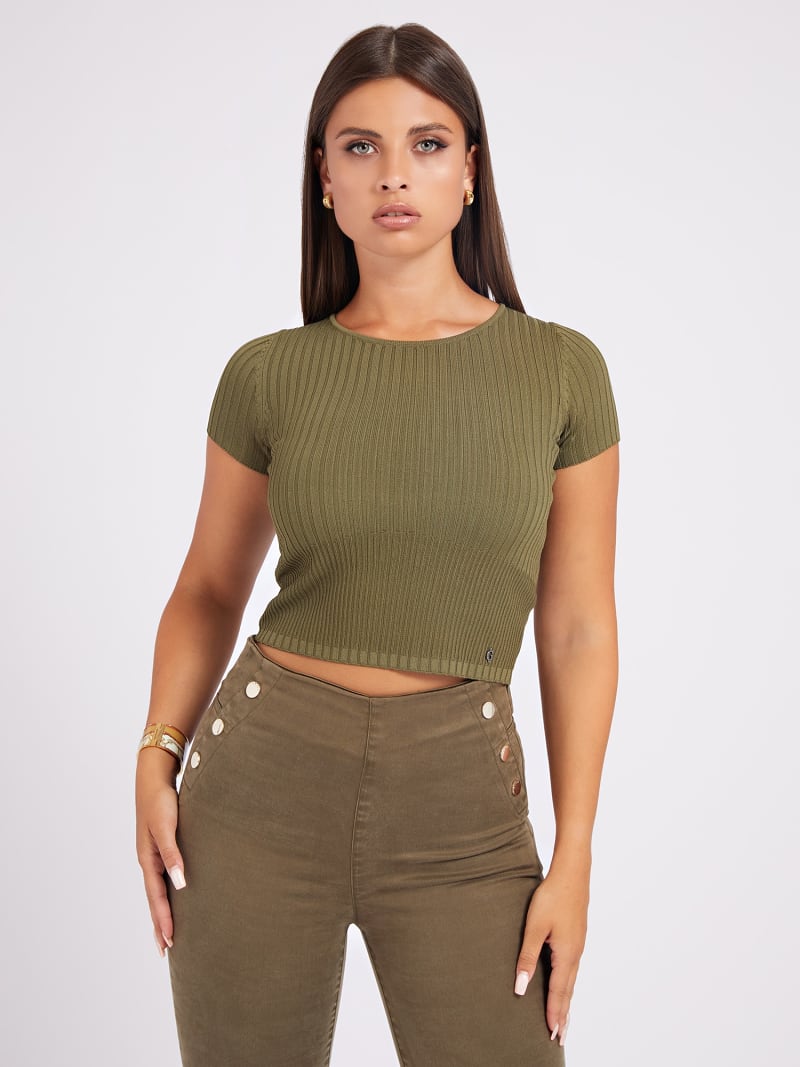Guess crop top sweater 2025