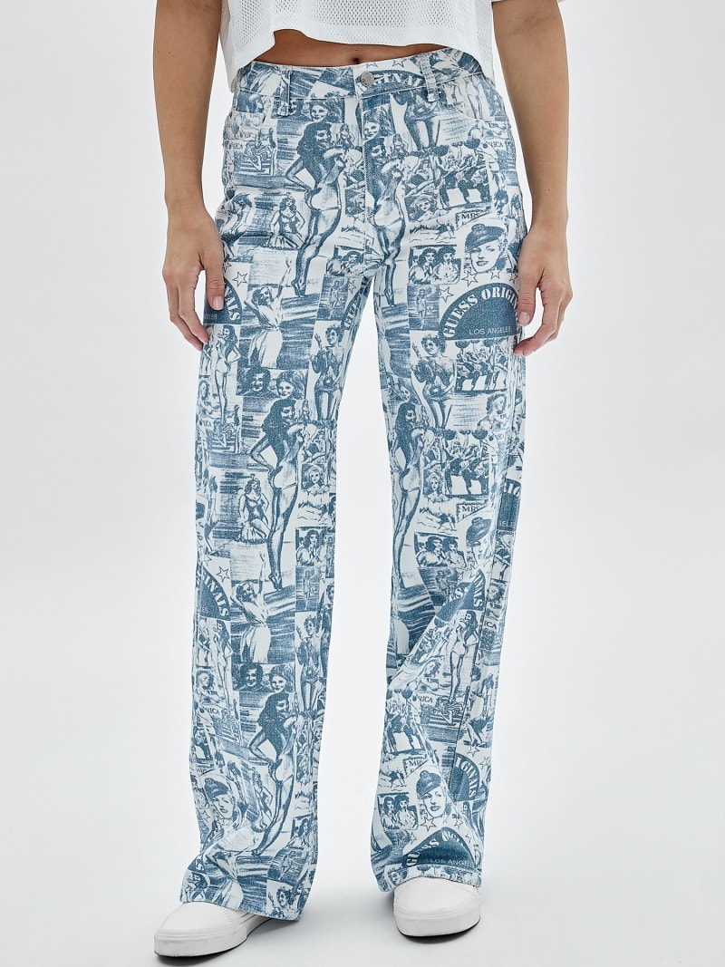 RELAXED FIT DENIM PANT