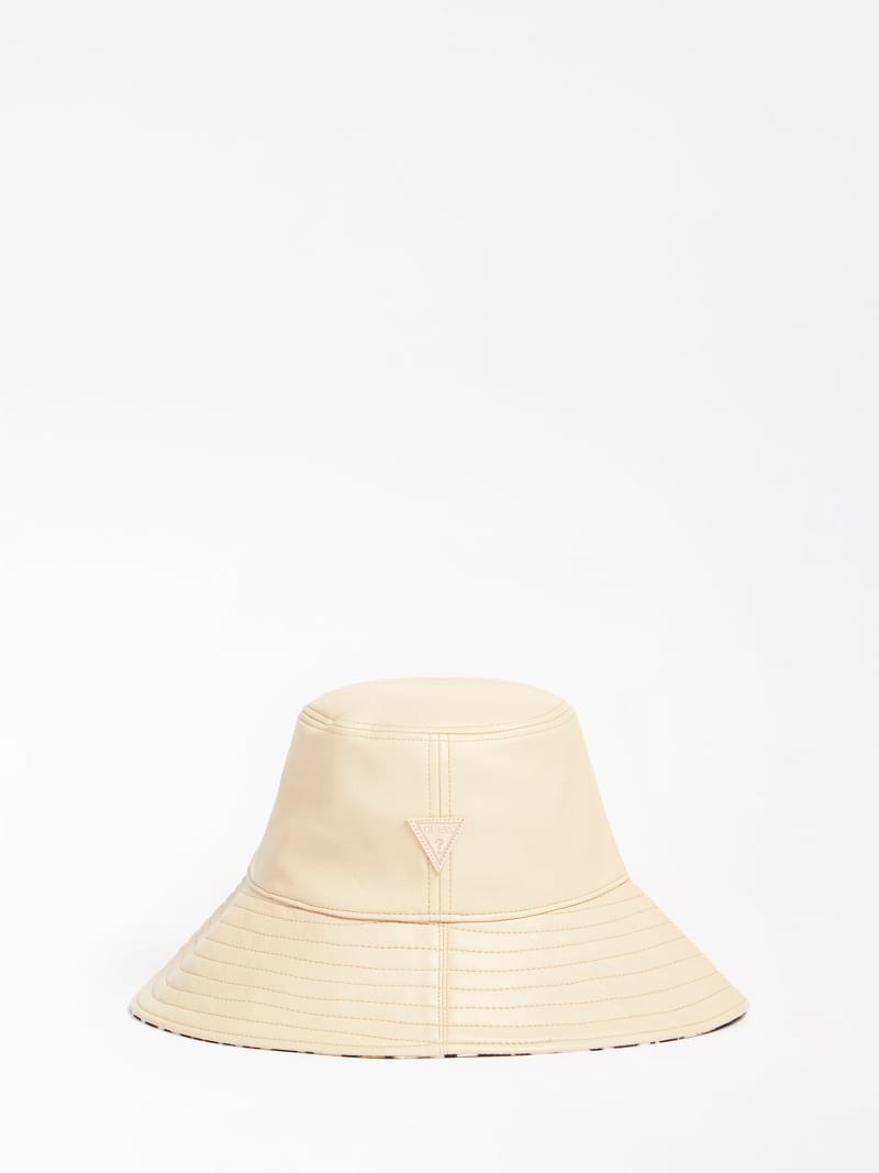 Faux leather bucket hat Women GUESS® Official site