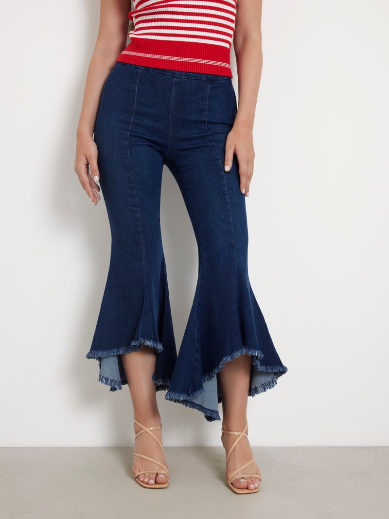 Guess sofia 1981 flare jeans discount