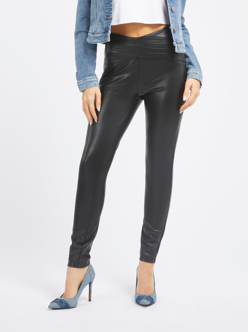 Leggings efeito pele 2025