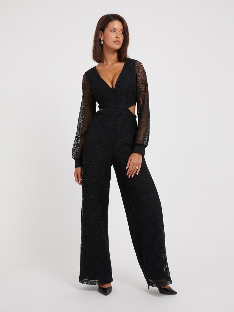 Guess lace jumpsuit discount