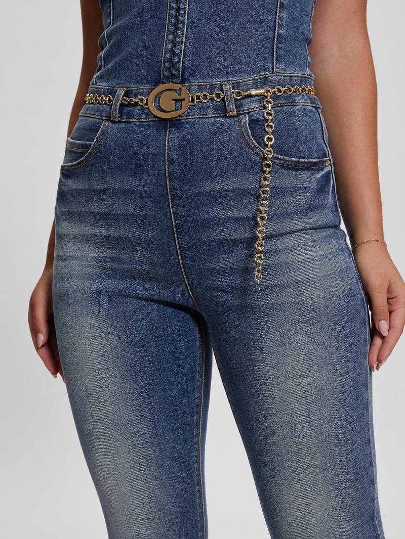 Salopette jeans guess best sale