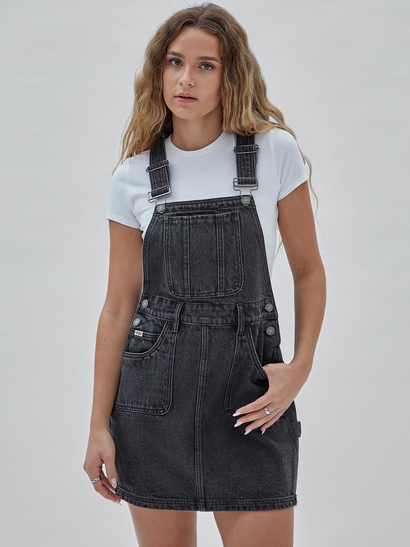 Overall denim dress