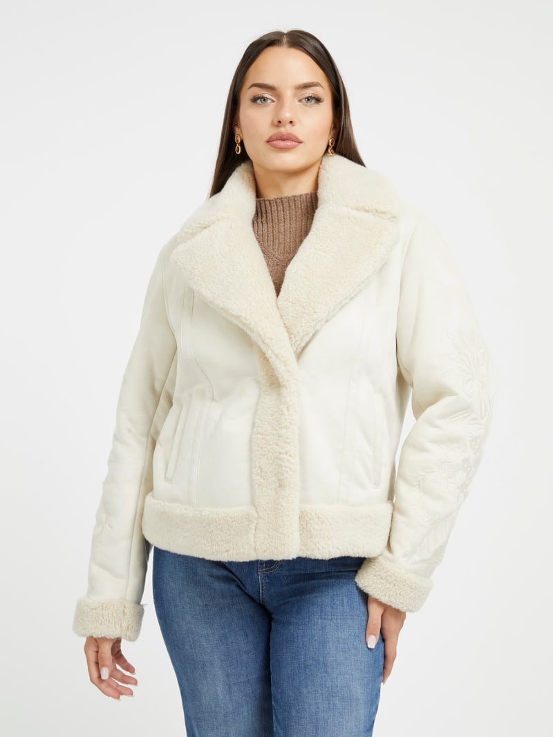 Veste sherpa synthétique