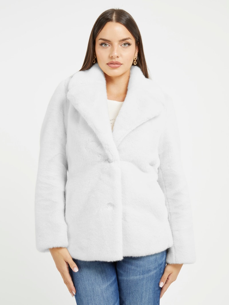 Faux fur jacket