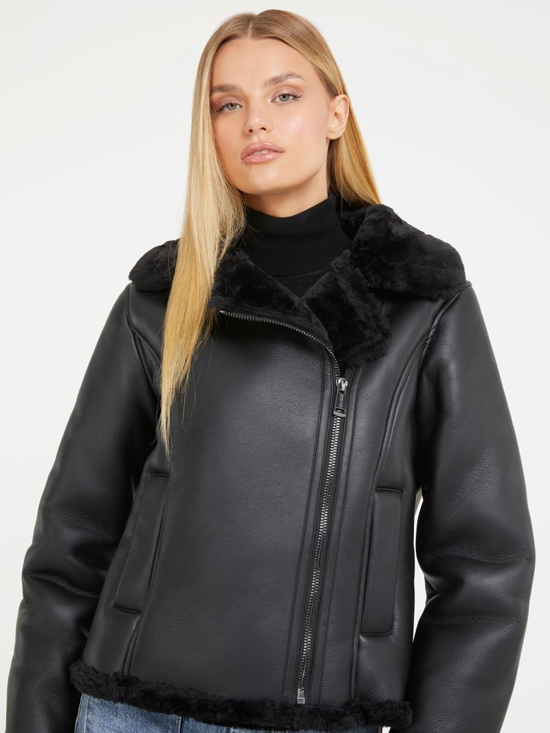 GUESS Faux fur jacket