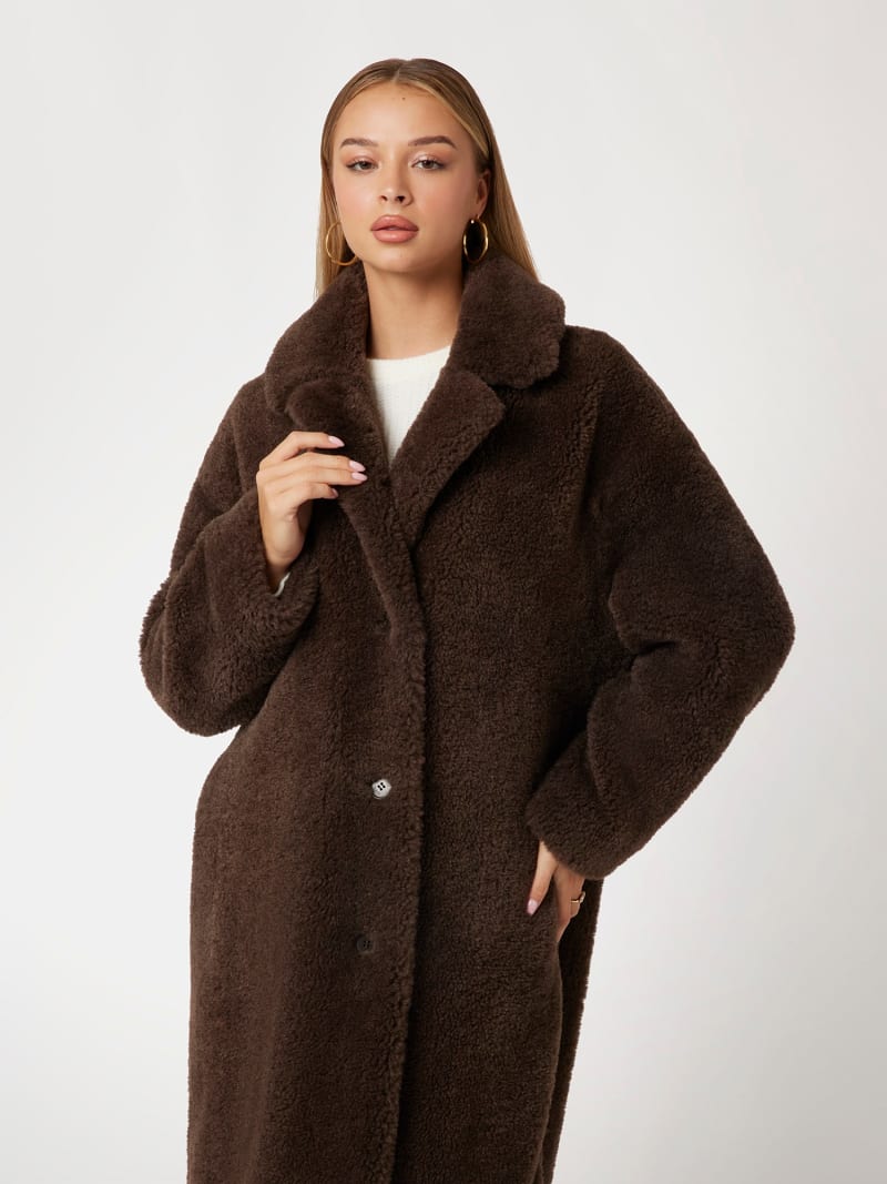 GUESS Faux fur coat