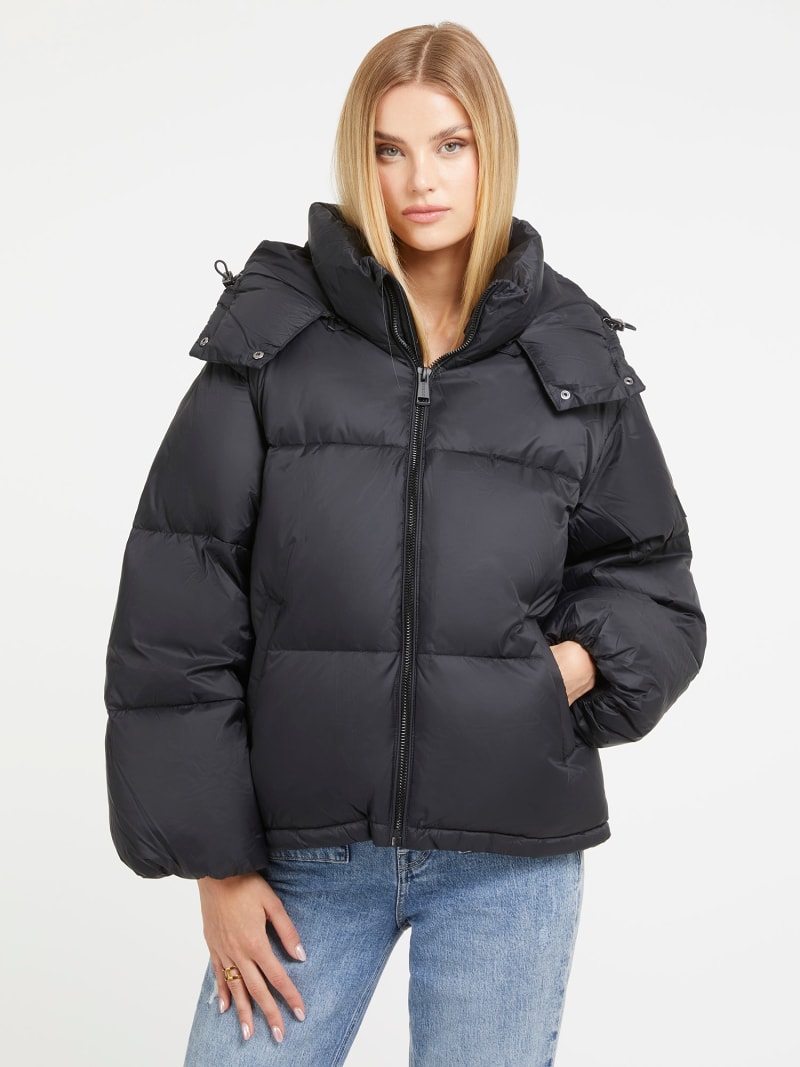 Real down jacket guess best sale