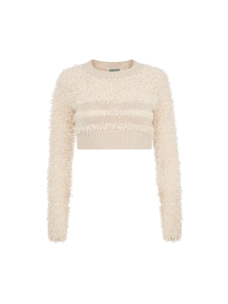 Guess cropped jumper hotsell