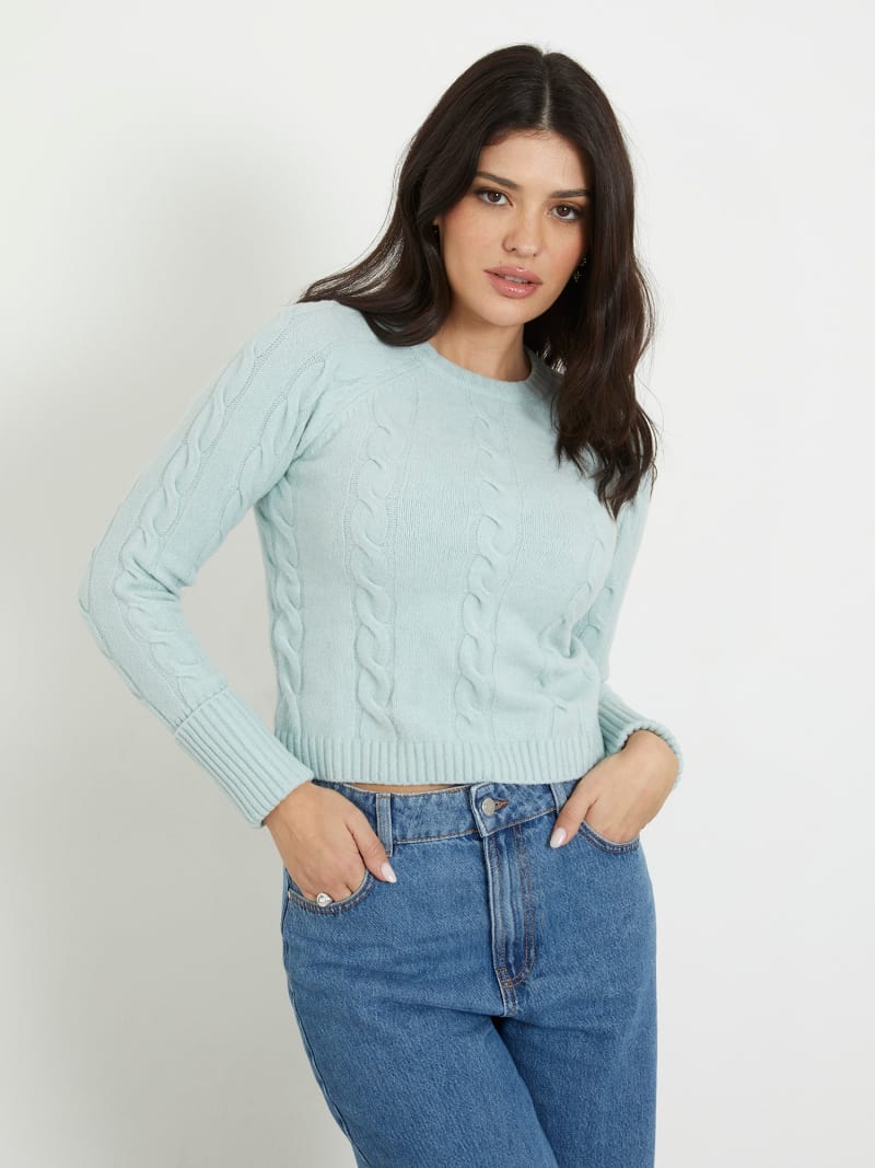 Guess trui blauw best sale