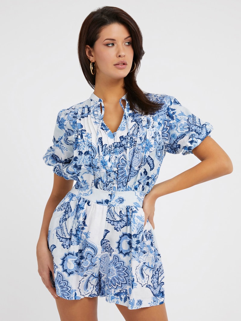 Jumpsuit bloemenprint all-over