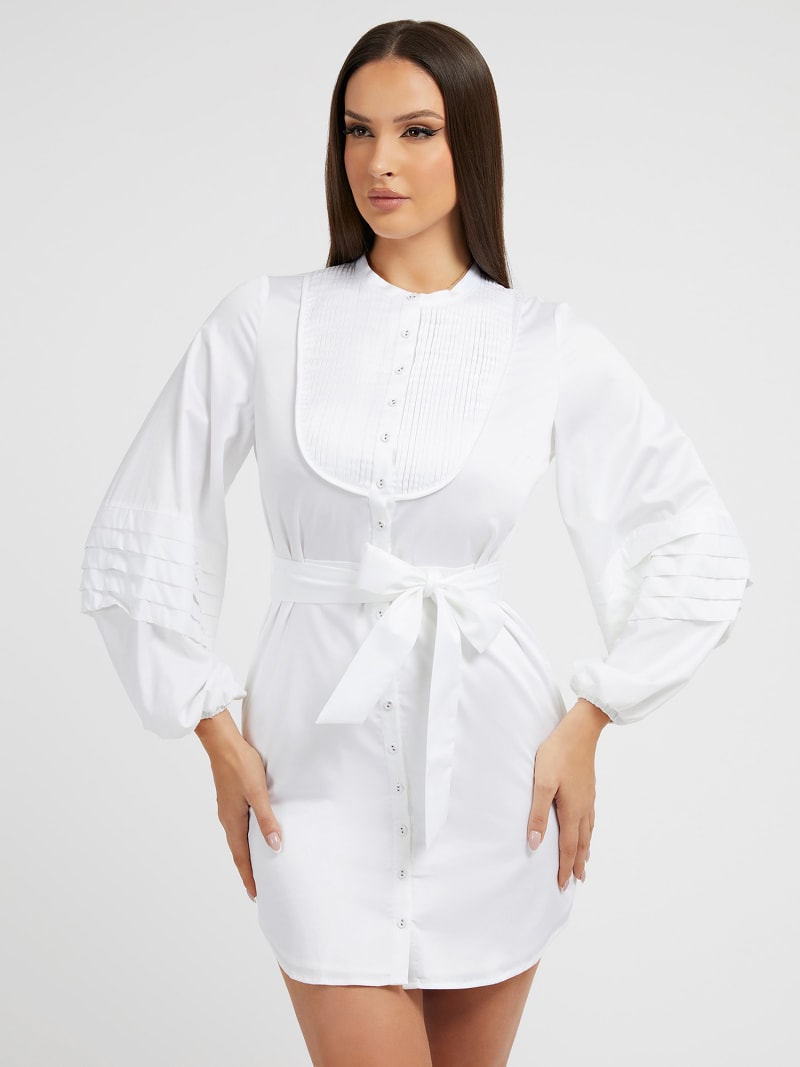 GUESS Robe chemise a ceinture Femme