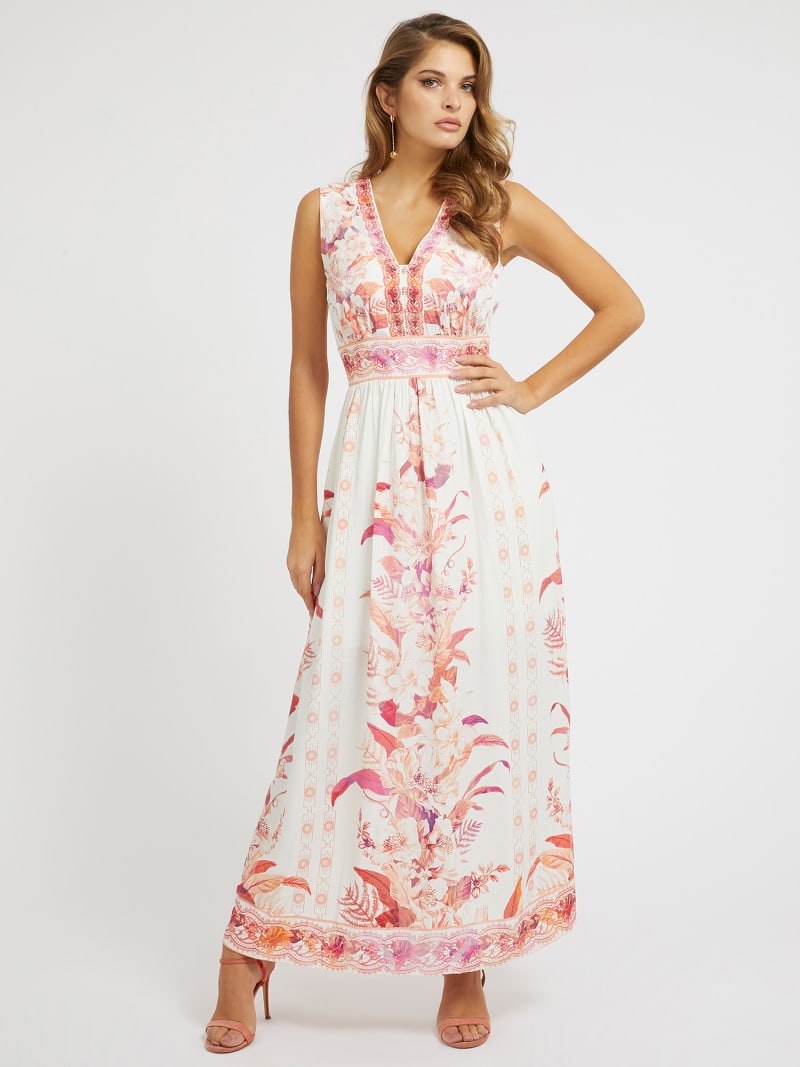 Guess robe imprime floral top