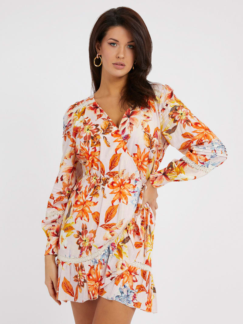 Guess robe imprime floral discount