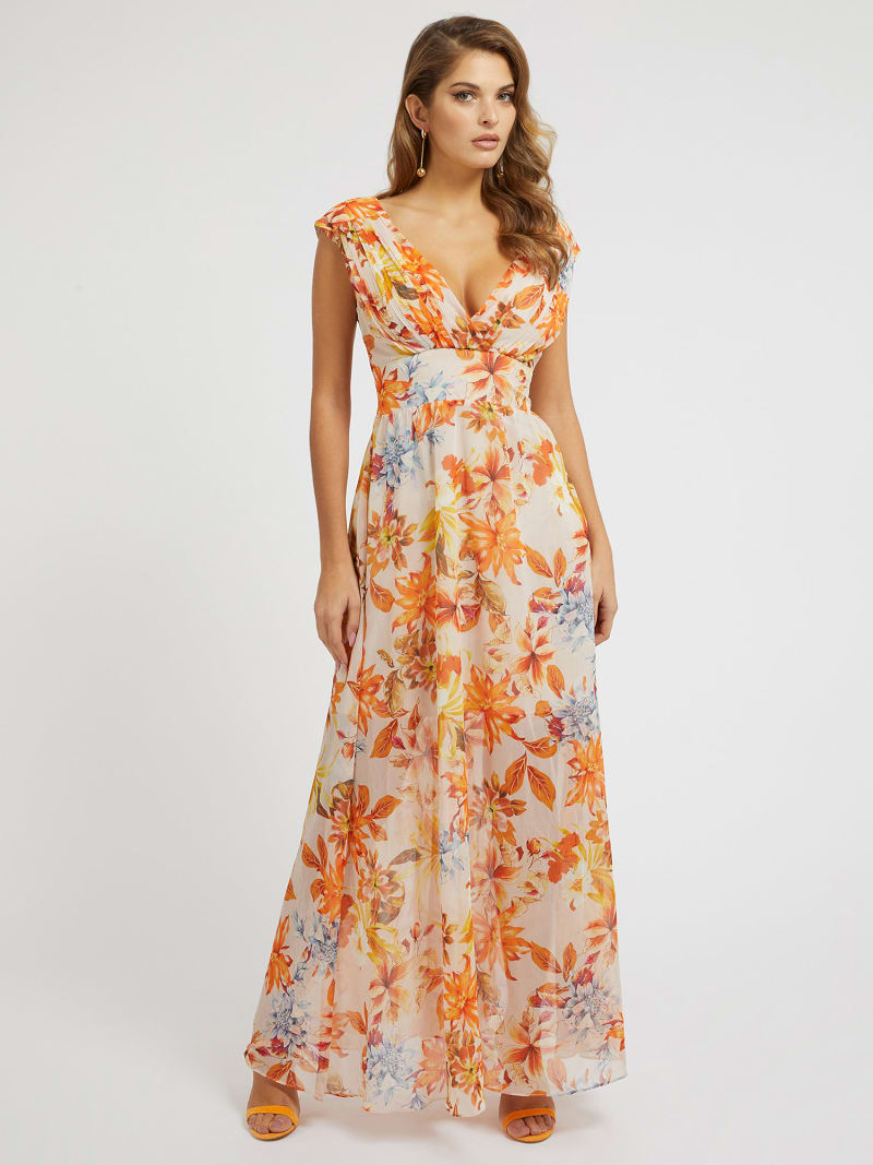 Robe imprimé floral all-over