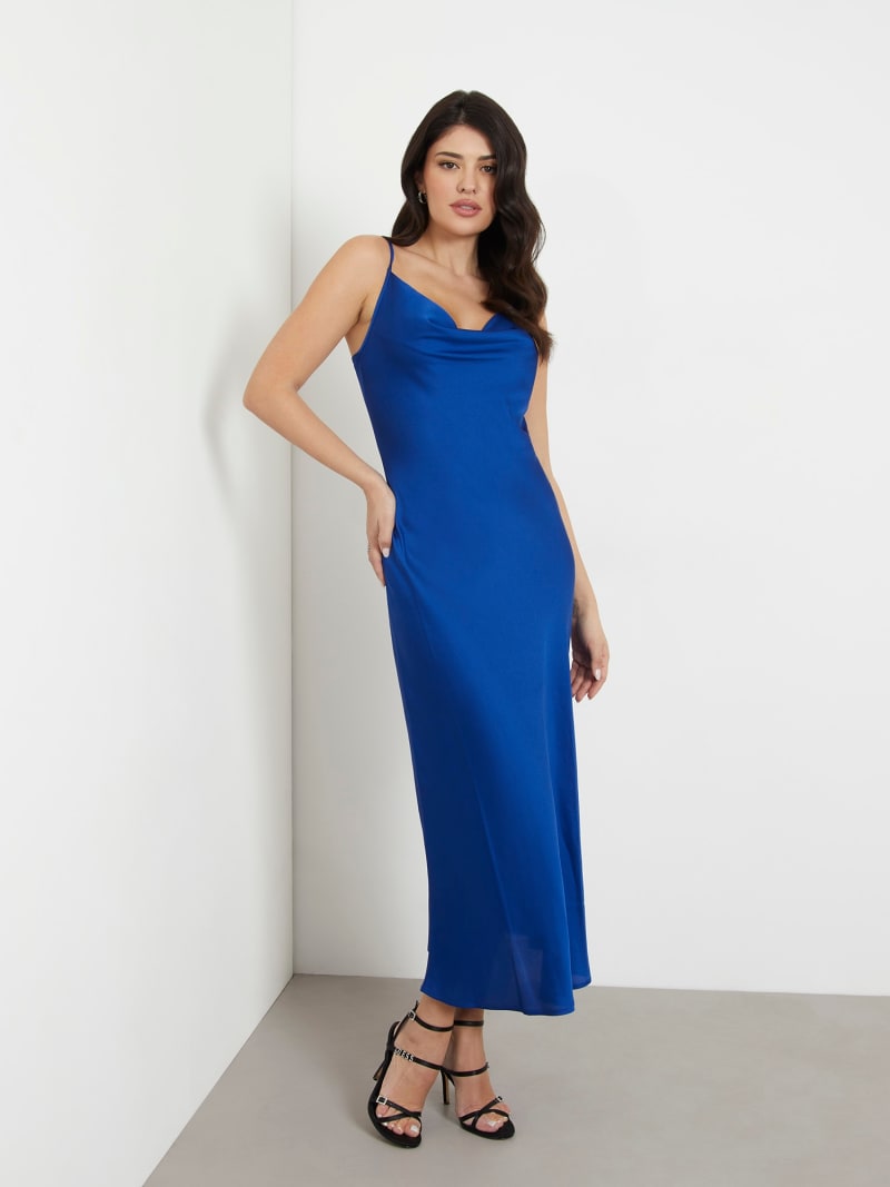 Satin slip dress