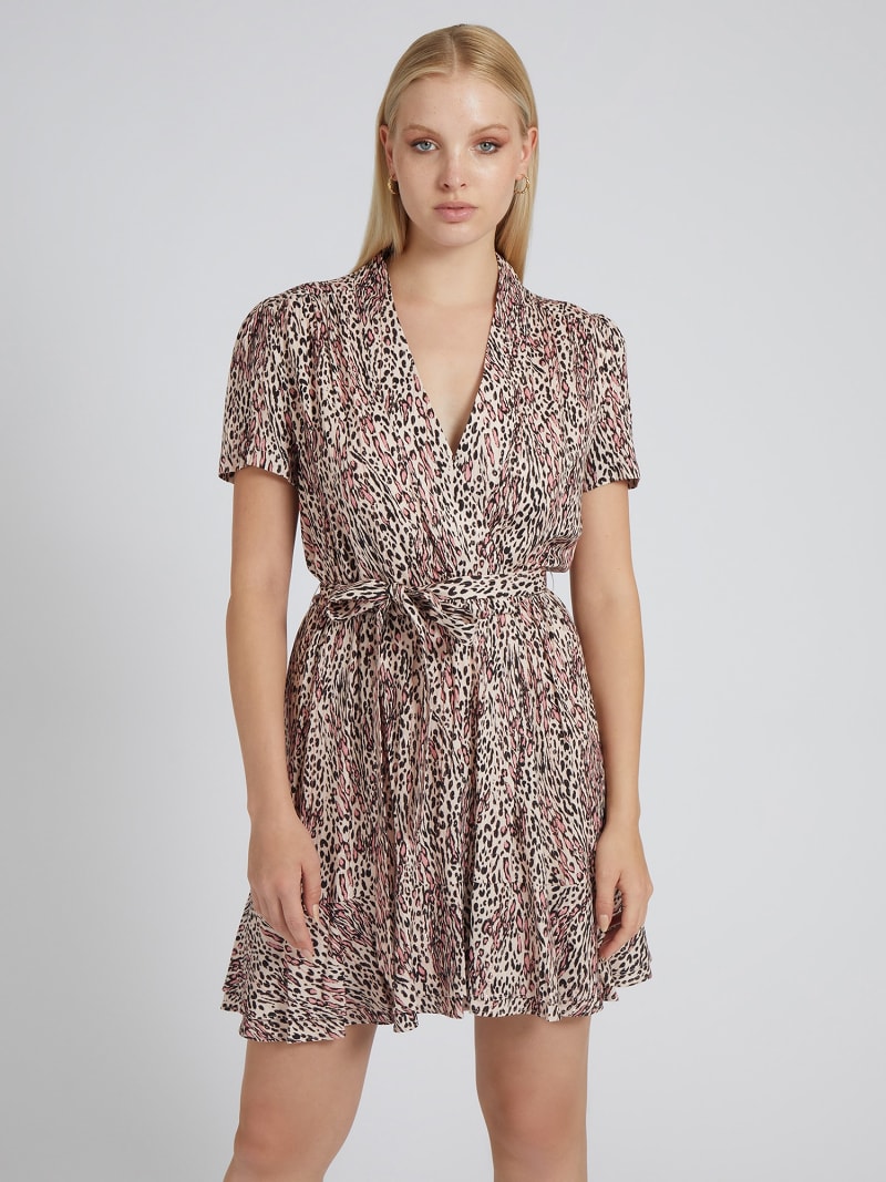 GUESS Robe motif animalier Femme
