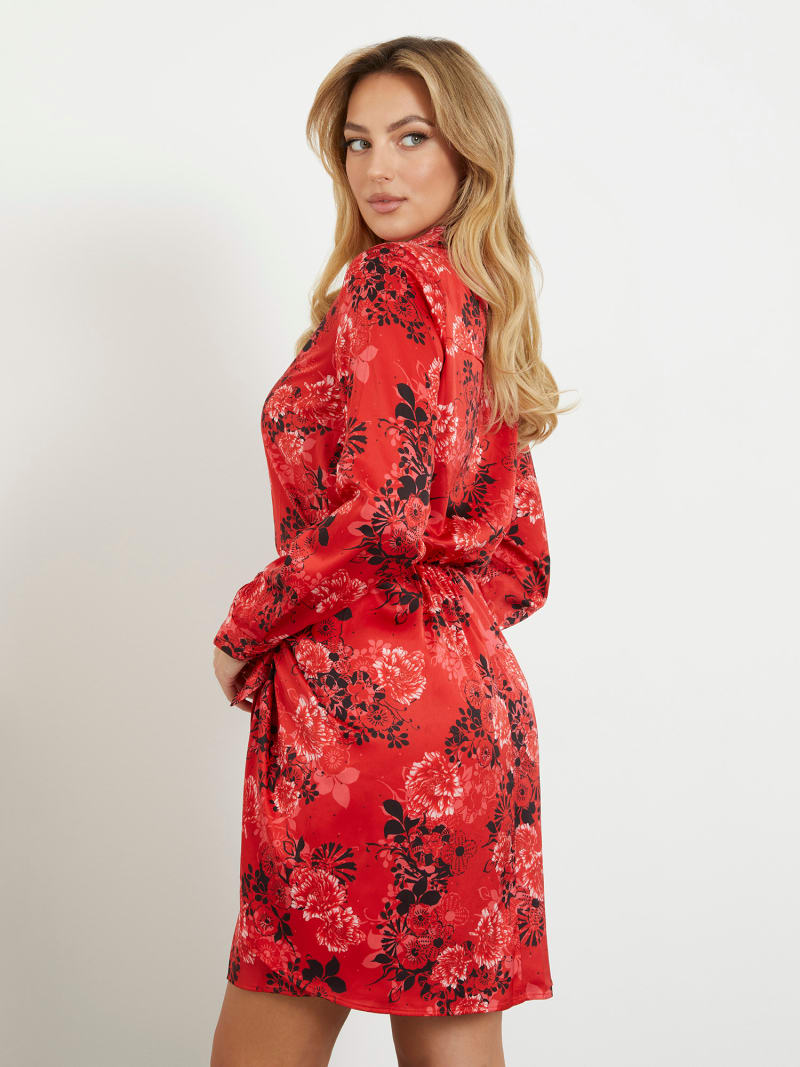 GUESS Floral print mini dress Women
