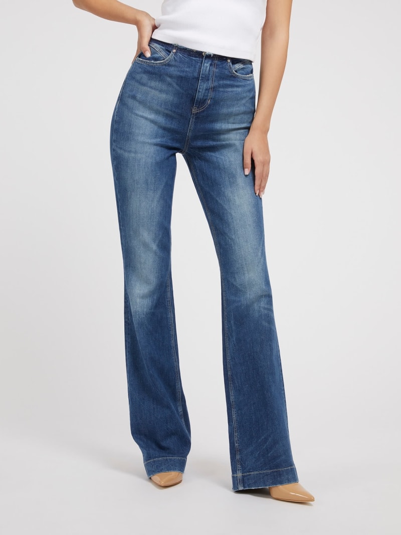 Flare denim pant