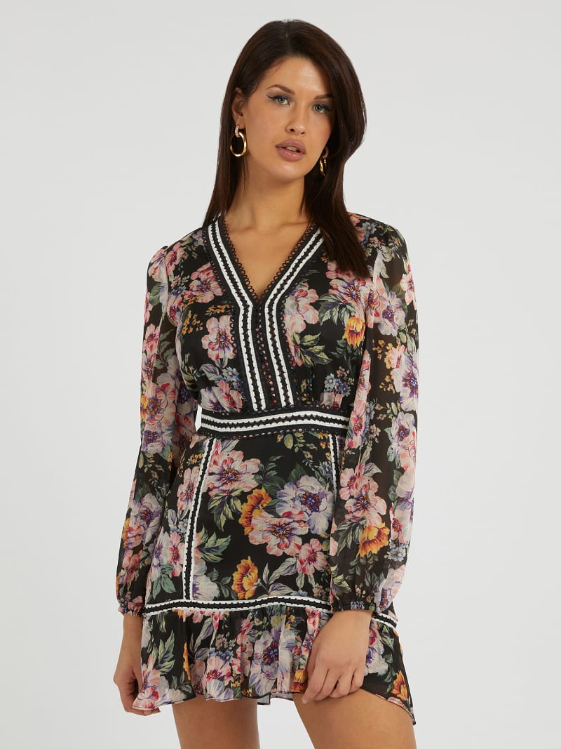 Guess robe imprime floral sale