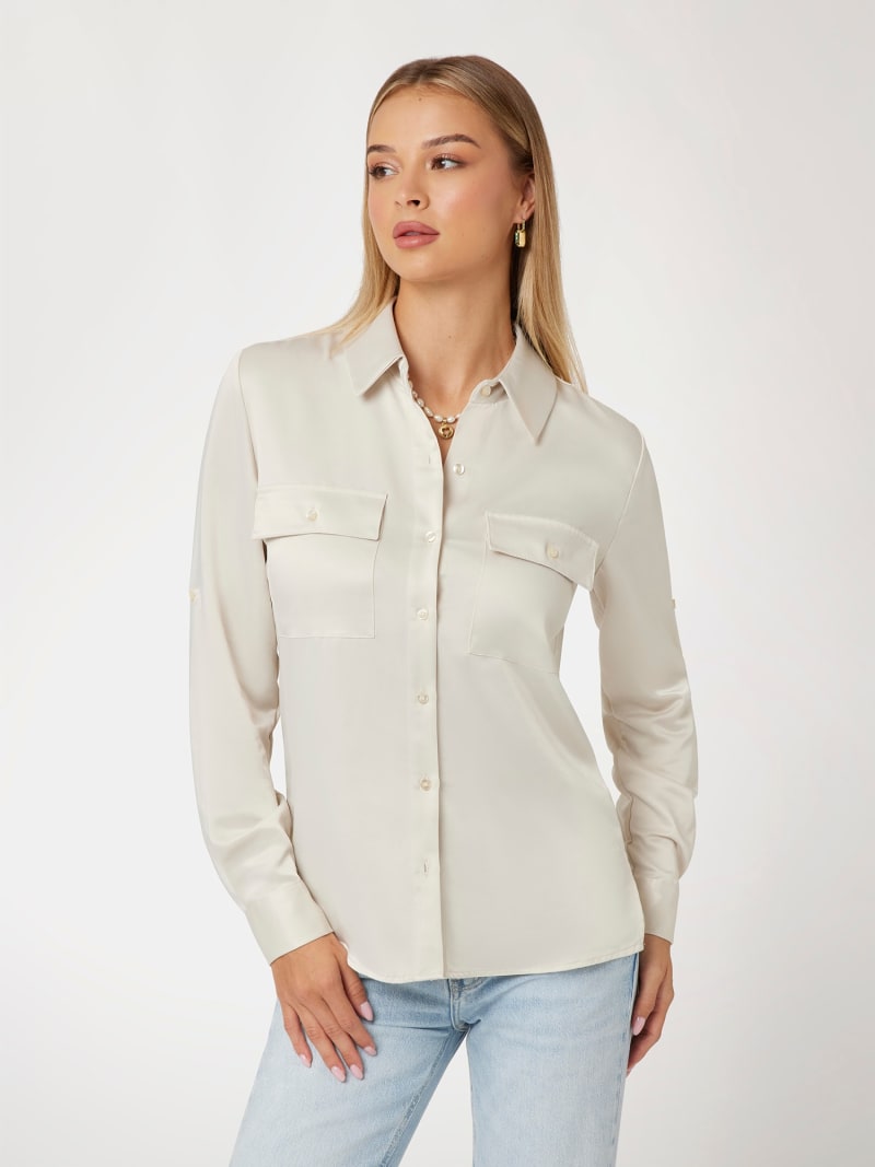 Chemise en jean guess femme best sale