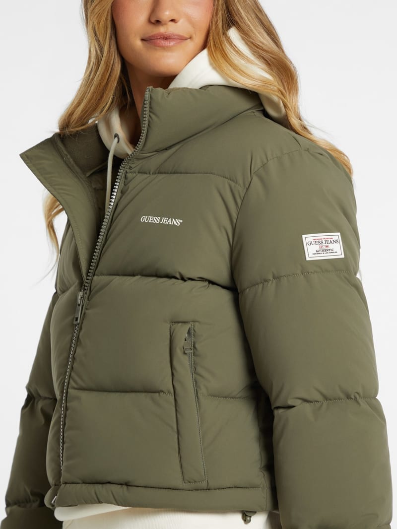 Guess jacket green shop