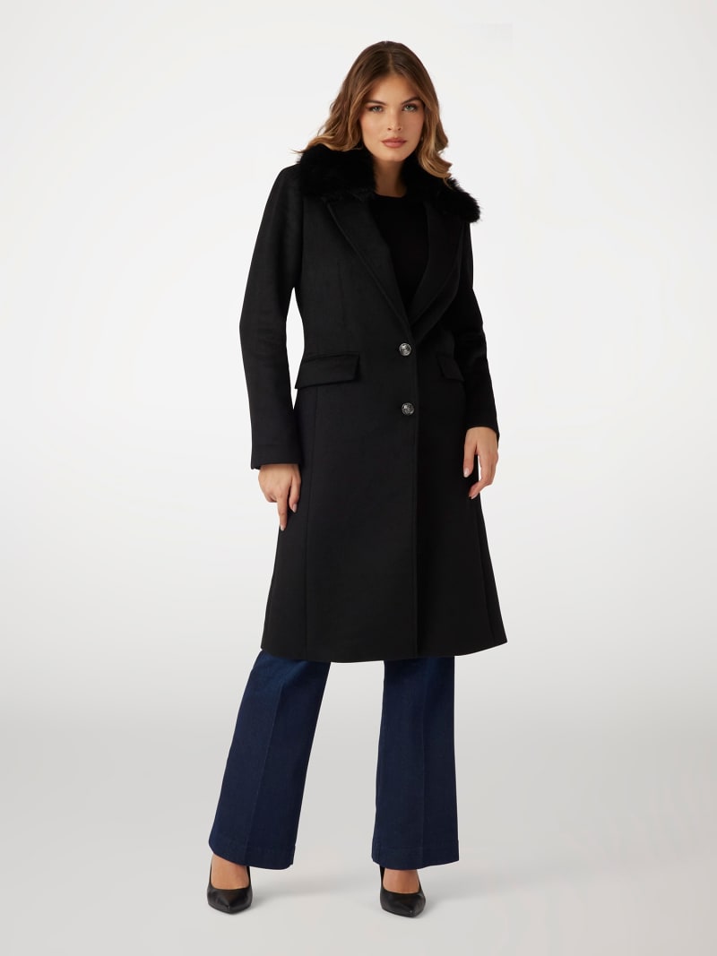 Women wool blend coat online