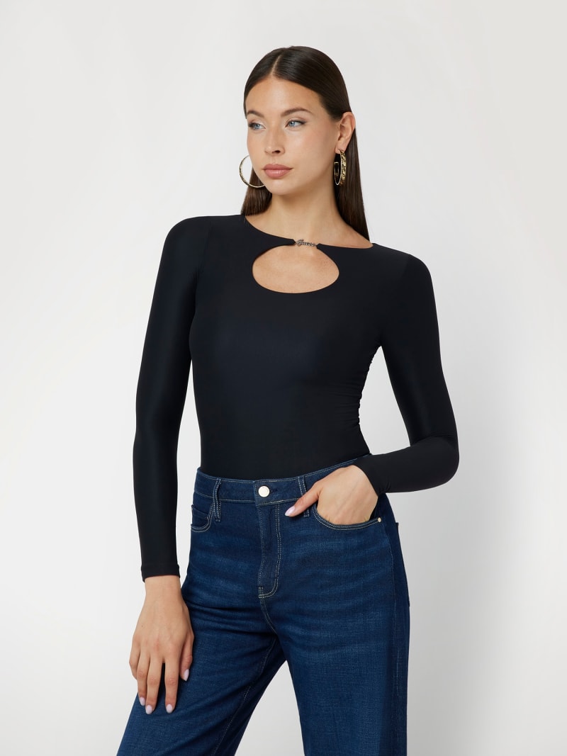 Cut out stretch top