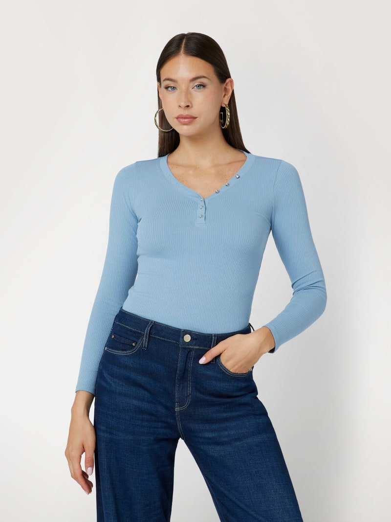 Guess blue top new arrivals