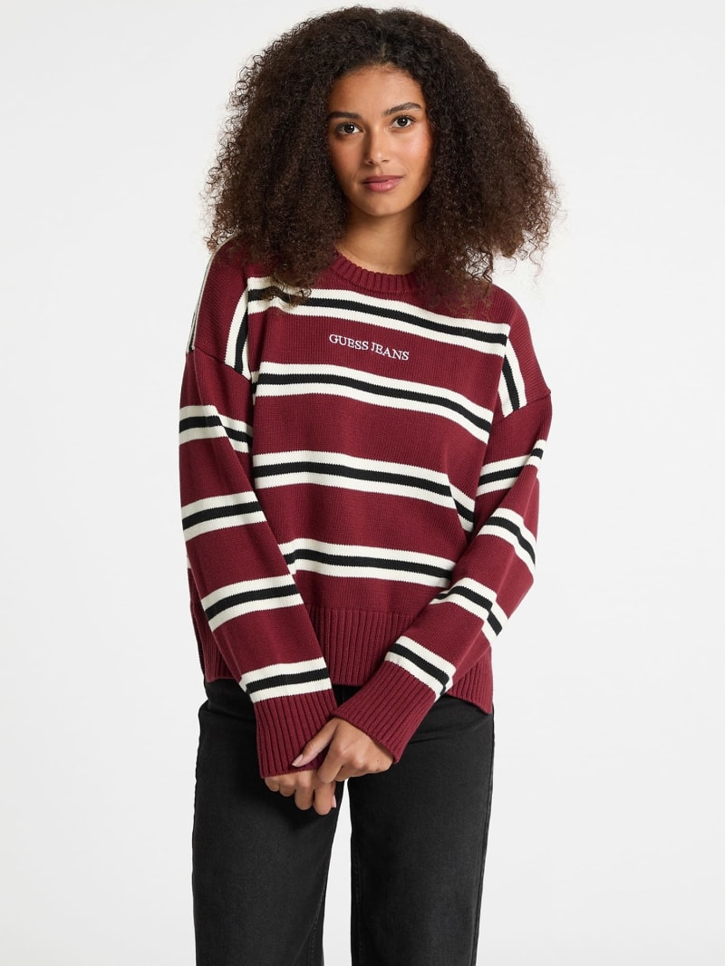 Guess jeans angesetzten long sleeve striped